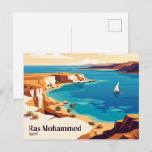 Ras Mohammed Nationaal Park Egypte Briefkaart (Voorkant / Achterkant)