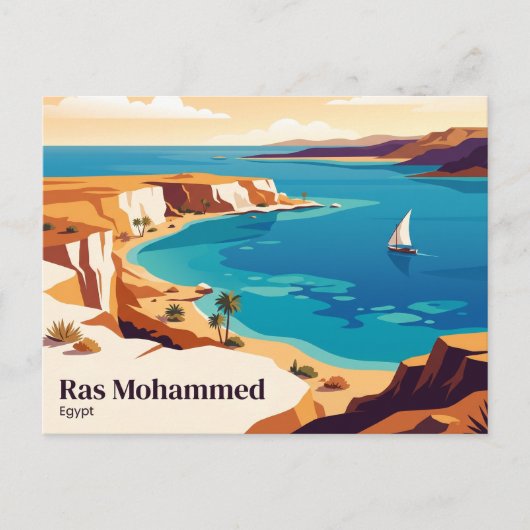 Ras Mohammed Nationaal Park Egypte Briefkaart (Voorkant)