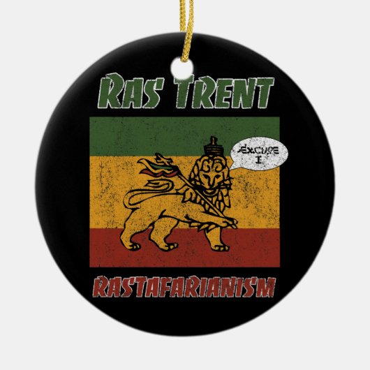 Ras Trent 2 Keramisch Ornament (Voorkant)