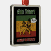 Ras Trent 2 Metalen Ornament (Rechts)