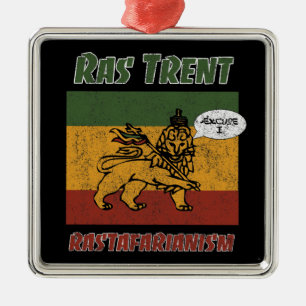 Ras Trent 2 Metalen Ornament