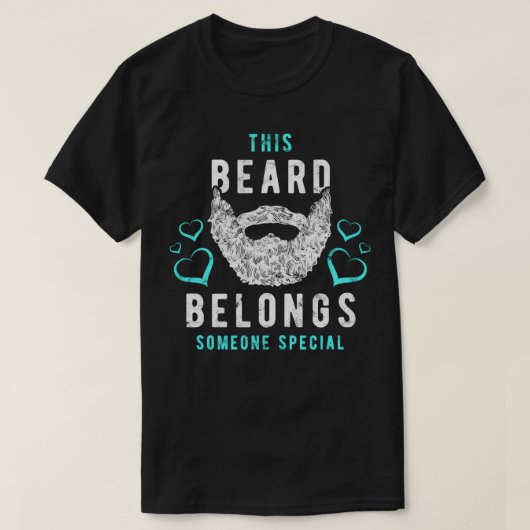 Rasbaard aan toonder gift Beard 46 T-shirt (Design voorkant)