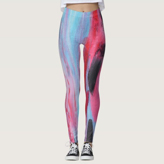 Rasberry Rush Leggings (Voorkant)