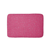 Rasbesroze gespikkelde pasteelverf Stippen Badmat (Voorkant)