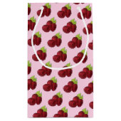 Rasbessen rode frambozen fruitvrucht klein cadeauzakje (Achterkant)