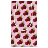 Rasbessen rode frambozen fruitvrucht klein cadeauzakje (Voorkant)