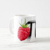 Rasbperry- en Pi-symbool Koffiemok (Voorkant links)