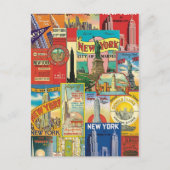 Rascacielos de New York Briefkaart (Voorkant)