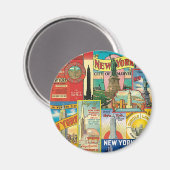 Rascacielos de New York Magneet (Voorkant / Achterkant)