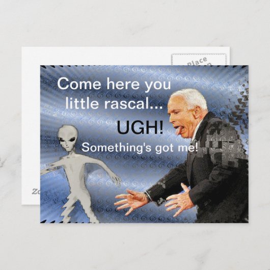 Rascal Alien Briefkaart (Voorkant / Achterkant)