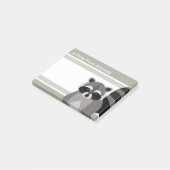 Rascal Cute Design voor Dierenvriend Post-it® Notes (Schuin)