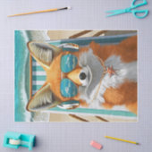 Rascal Fox, dag twee-Shirt vrij Tissuepapier (Craft)