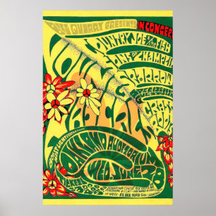 Rascals 1970 Rock Concert Poster