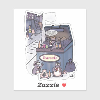 Rascals Aangepast Sticker