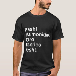 Rashi, Maimonides... T-shirt
