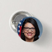 Rashida Tlaib Button (Voorkant /achterkant)