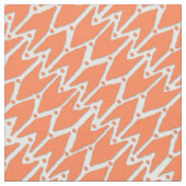 Rashmi ikat white tangerine stof (Close Up)