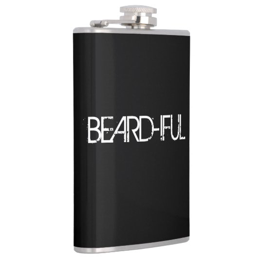 Raskolf - Rasbaars - voor het Man in de buik Heupfles (Rechts)