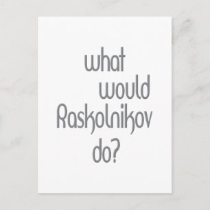 Raskolnikov Briefkaart