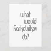 Raskolnikov Briefkaart (Voorkant)