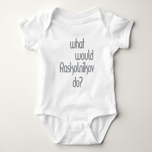 Raskolnikov Romper (Voorkant)