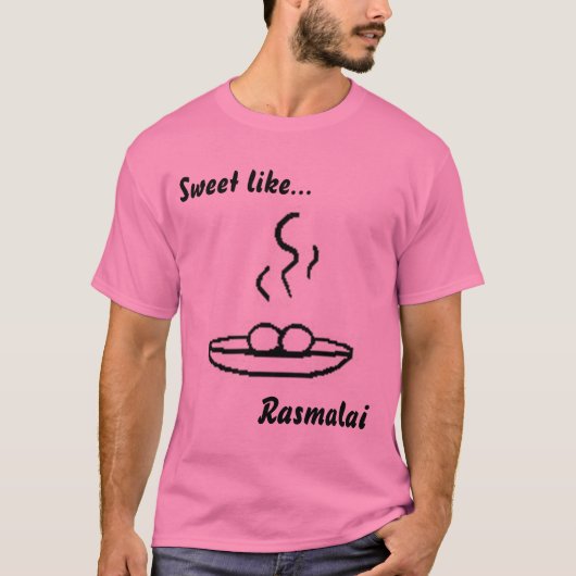 rasmalai (4), zoet..., Rasmalai T-shirt (Voorkant)