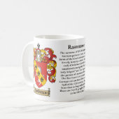 Rasmussen, de oorsprong, de betekenis en de rest koffiemok (Voorkant links)