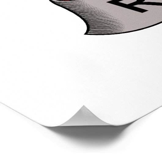 Rasmussen Family Crest Poster (Hoek)