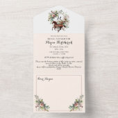 raspaard ruiterbloem all in one uitnodiging (Binnen)