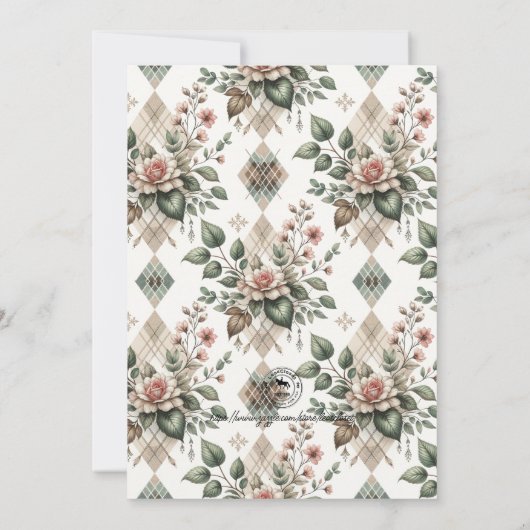 raspaard ruiterbloem kaart (Achterkant)