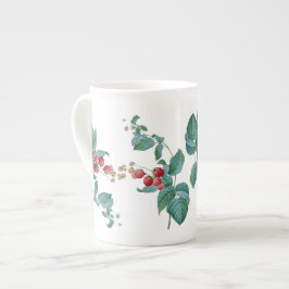 Raspberries Redoute Bone China Mok