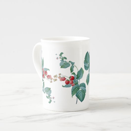 Raspberries Redoute Bone China Mok (Links)