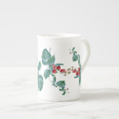 Raspberries Redoute Bone China Mok (Voorkant rechts)