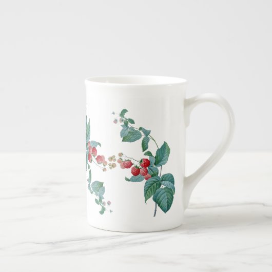 Raspberries Redoute Bone China Mok (Rechts)