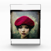 Raspberry Beret Fotoblokken (Voorkant)