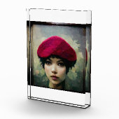 Raspberry Beret Fotoblokken (Rechts)