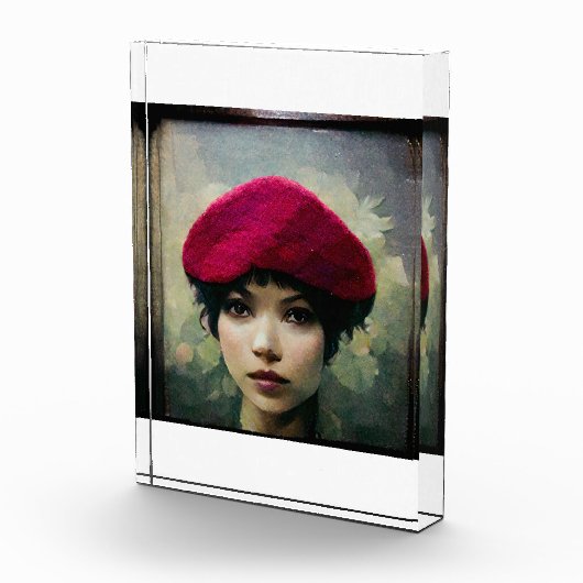 Raspberry Beret Fotoblokken (Rechts)