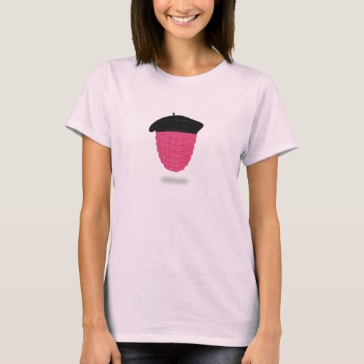 "Raspberry Beret" T-Shirt (Voorkant)