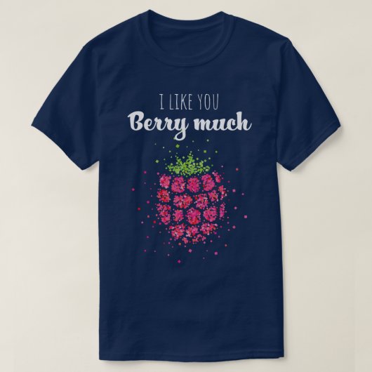 Raspberry bessen kostuum vervanging carnaval carni t-shirt (Design voorkant)