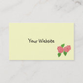 Raspberry Bliss Visitekaartje (Achterkant)