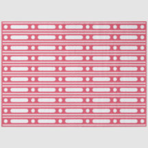 Raspberry Bone Inlay Dots Border Decoupage Paper