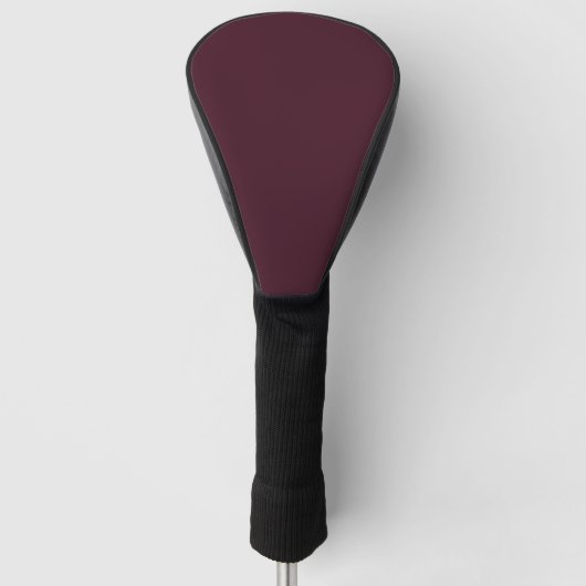 Raspberry Burgundy | Solid Burgundy Golfheadcover (Voorkant)
