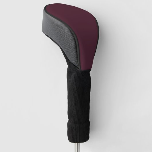 Raspberry Burgundy | Solid Burgundy Golfheadcover (Schuin)