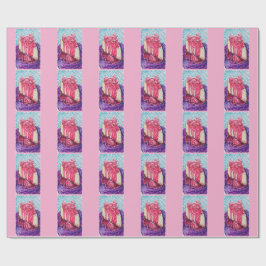 Raspberry Cake Cadeaupapier