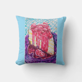 Raspberry Cake Kussen