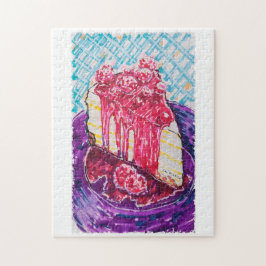 Raspberry Cake Legpuzzel