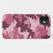 Raspberry Camouflage Case-Mate iPhone Case (Achterkant (horizontaal))