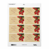 Raspberry Canning label (Full Sheet)