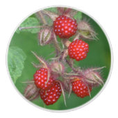 Raspberry Ceramic Knob. Keramische Knop (Voorkant)