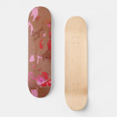 Raspberry Chocolate Maderi Abstract Persoonlijk Skateboard (Voorkant)